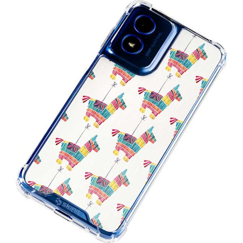 Llama Pinata by Cat Coq Moto G 5G (2024) Clear Case